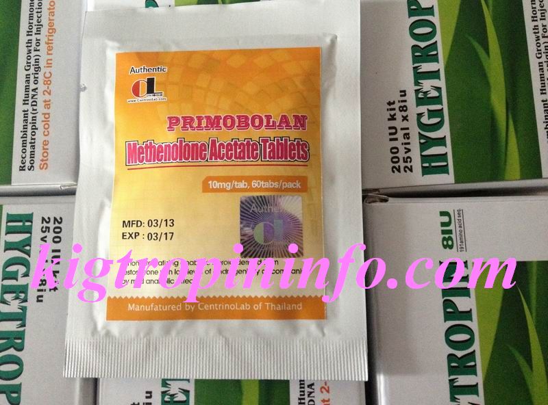 Primobolan Methenolone Acetate Tablets 10MG*60pills*5 bags